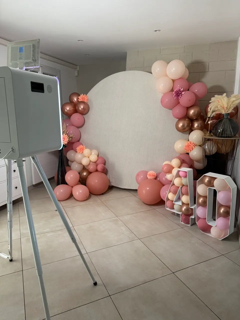 Photobooth anniversaire 40 ans Val-de-Marne 94