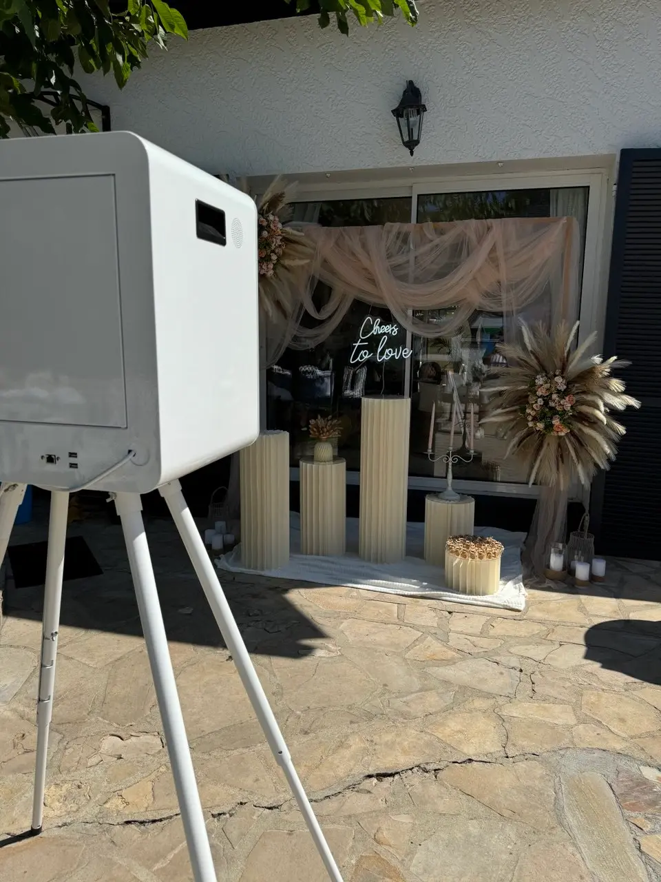 Photobooth mariage extérieur Val-d'Oise