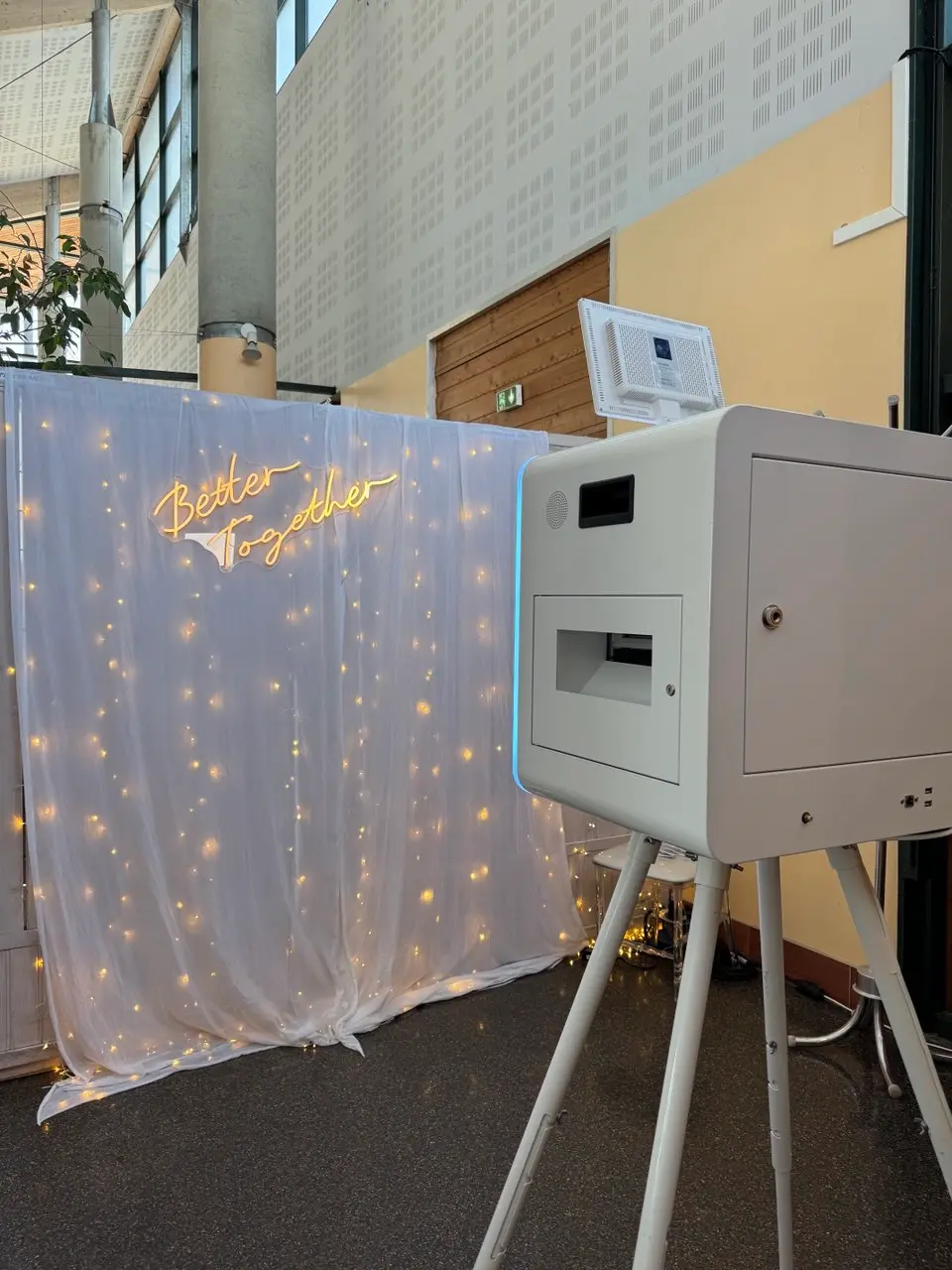 Photobooth mariage guirlandes Val-d'Oise 95