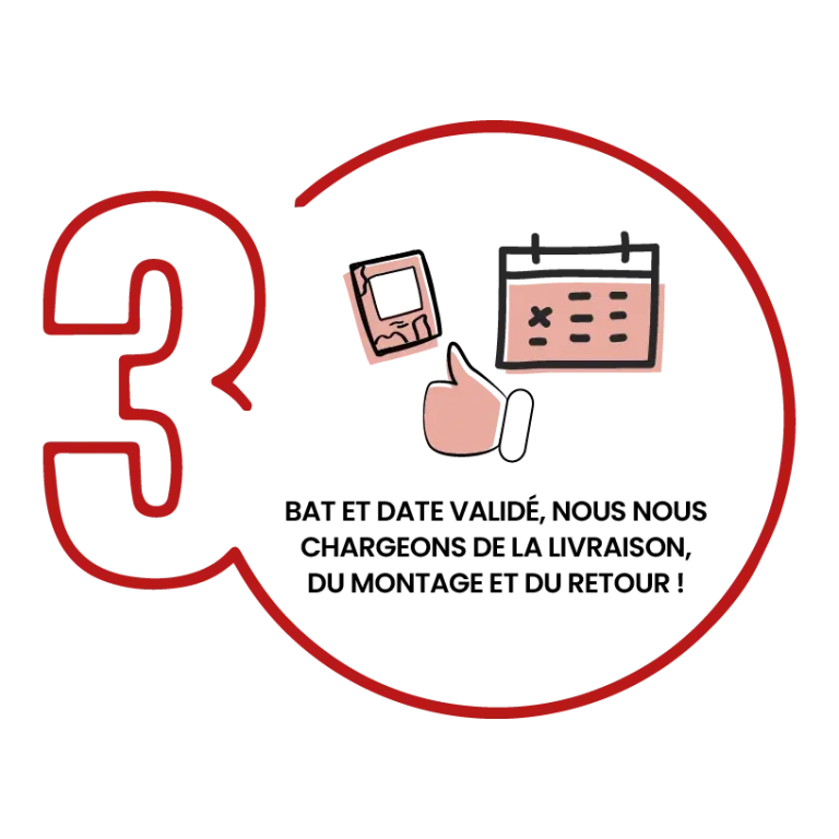 Etape 3 de réservation